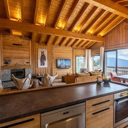 샬레 Luxe Spacieux, Piscine Chauffee, Vue Et Montagnes, Proximite Immediate Pistes *
