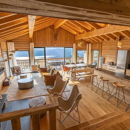 Luxe Spacieux, Piscine Chauffee, Vue Et Montagnes, Proximite Immediate Pistes 샬레 *