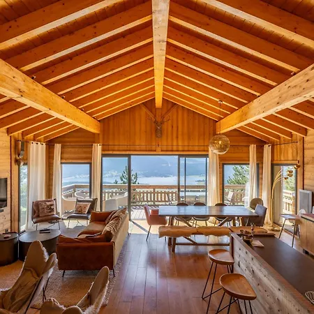 샬레 Luxe Spacieux, Piscine Chauffee, Vue Et Montagnes, Proximite Immediate Pistes *