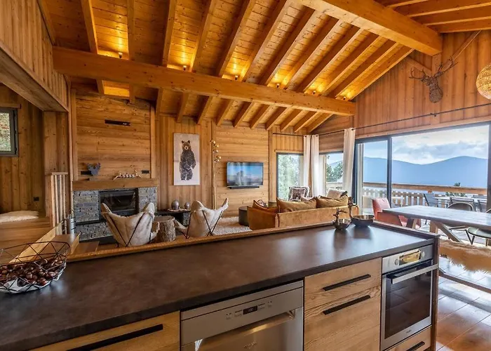 Σαλέ Luxe Spacieux, Piscine Chauffee, Vue Et Montagnes, Proximite Immediate Pistes *